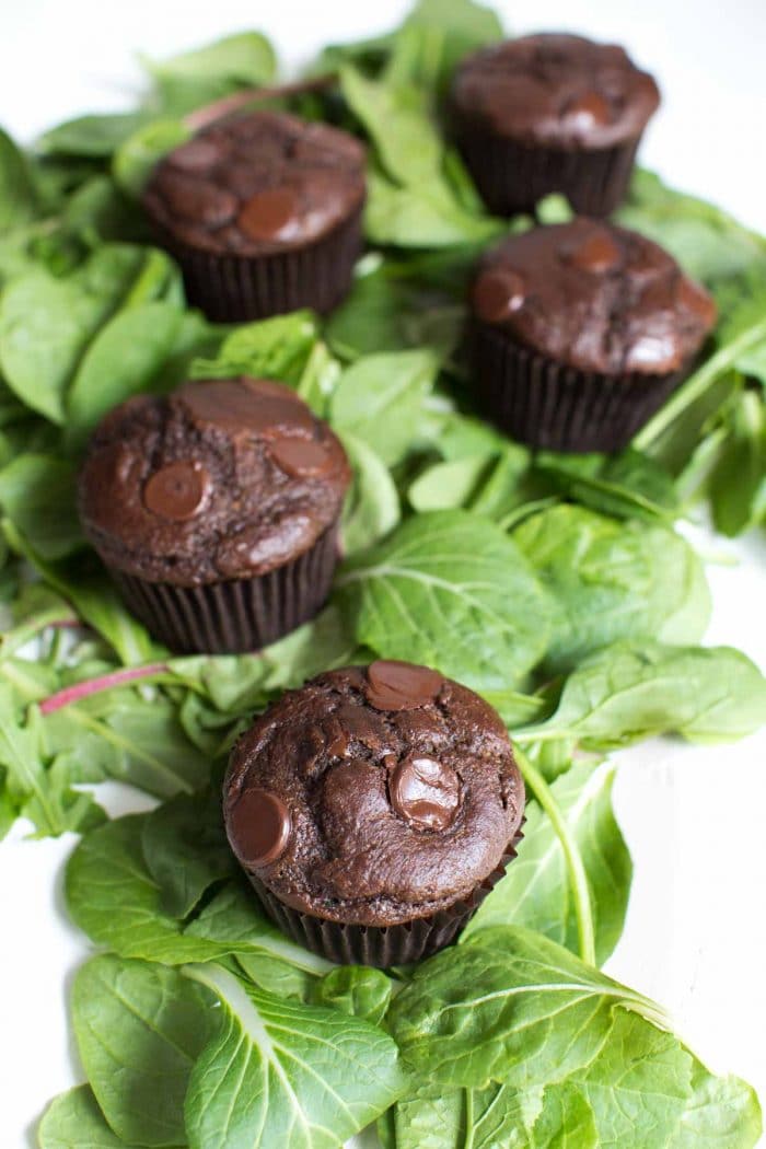 superfood double chocolate muffins recipe from organicgirl