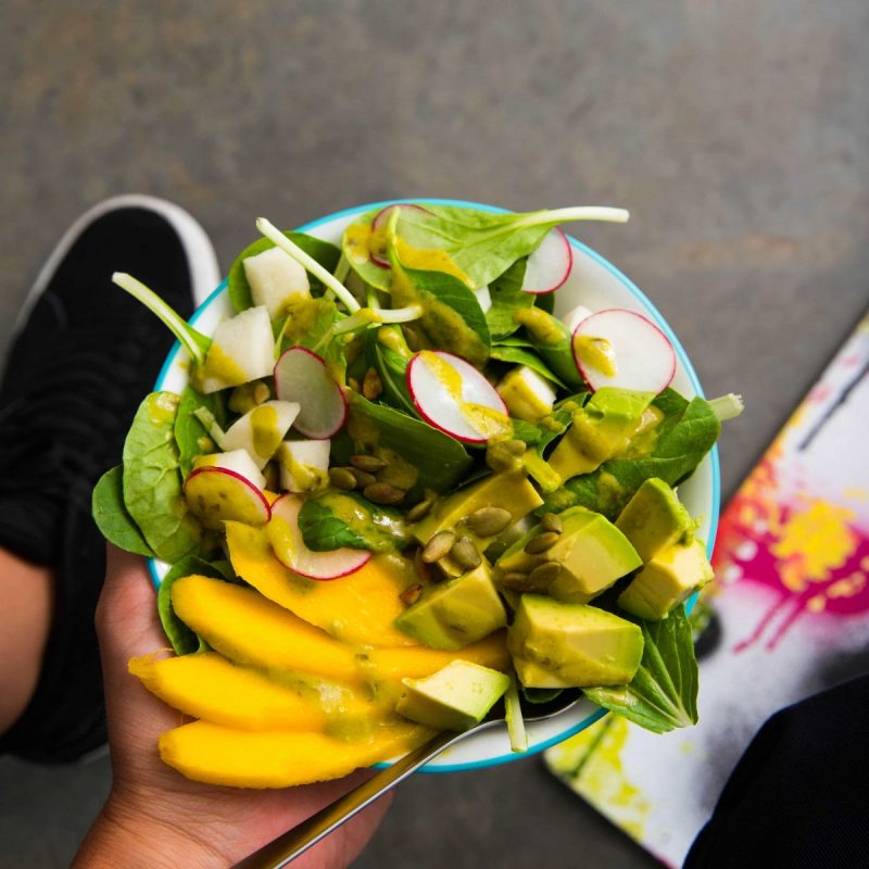 jicamamango salad